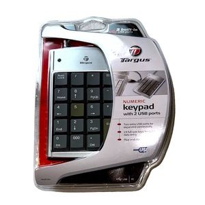 Targus numeric keypad with two USB ports